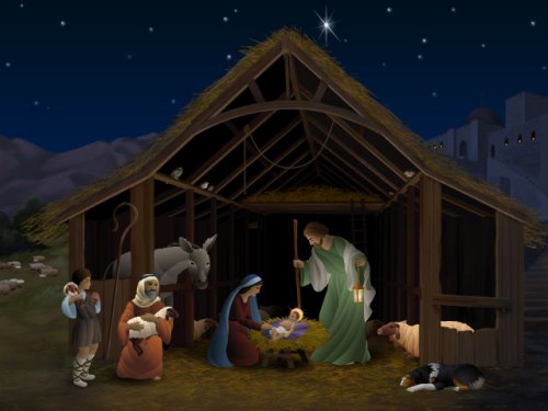 nativity scene wallpaper. Animated Nativity Scene Screen